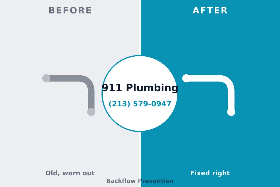 Before and after: plumbing company Braham, MN